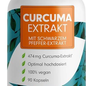 Kurkumiin koos piperiiniga (põletike vastu, 180 päeva varu)