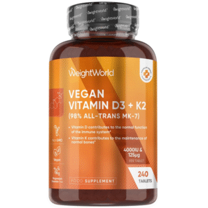 D3 vitamiin 4000IU + K2 (240 tbl)